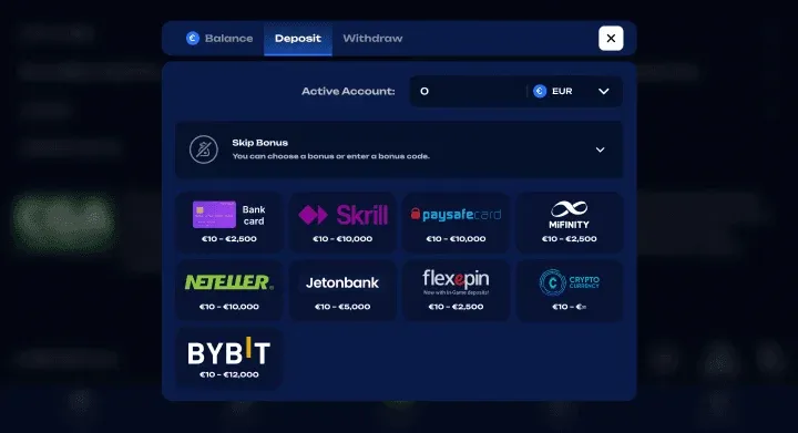 Cómo Depositar en Fugu Casino – Métodos de Pago y Depósito Mínimo