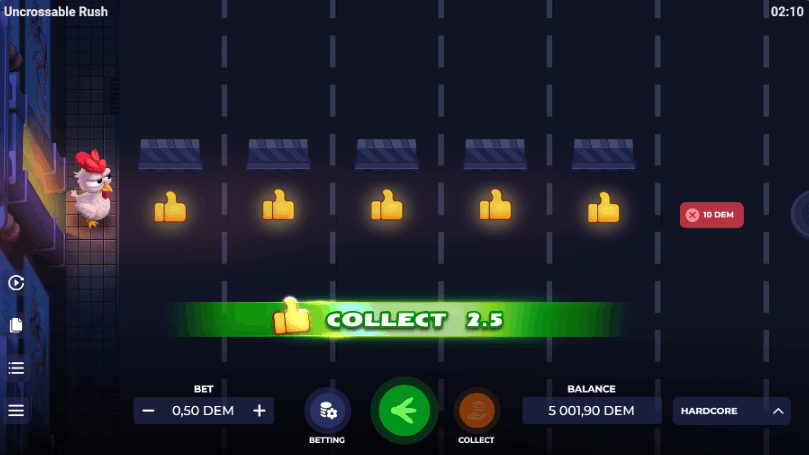 Uncrossable Rush – Reseña Jugador Cripto